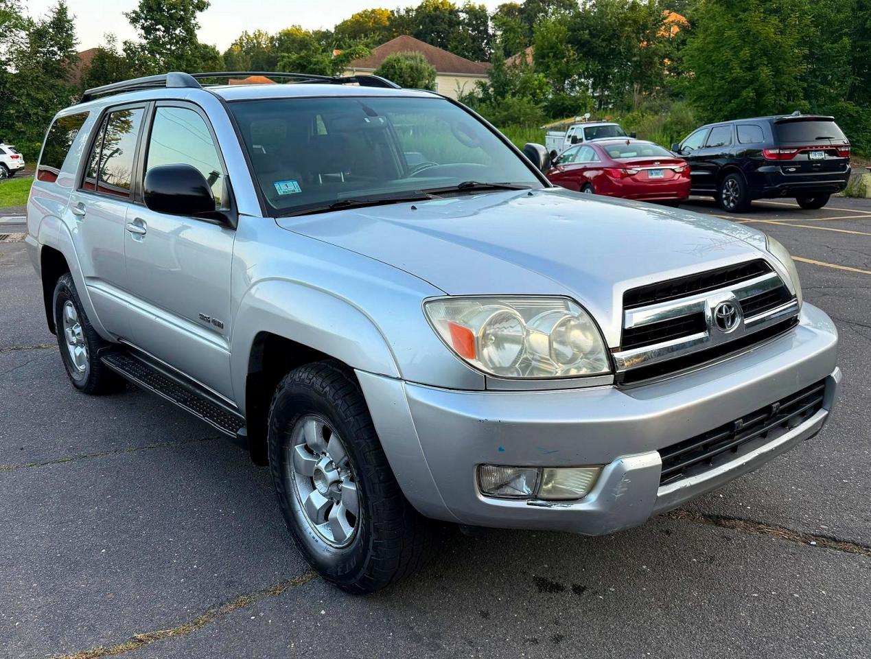 2005 Toyota 4runner Sr5 Silver vin: JTEBU14RX50066263