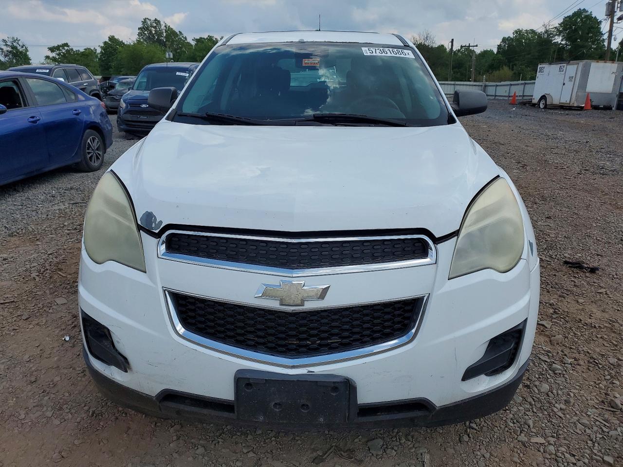 2012 Chevrolet Equinox Ls Белый vin: 2GNFLCEK4C6261003