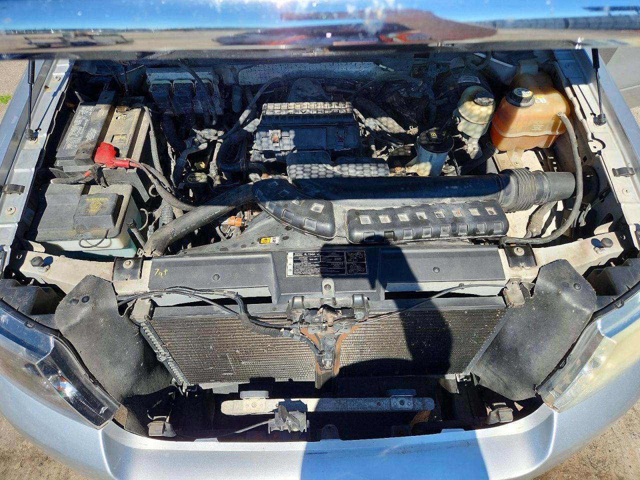 2007 Ford F150 Silver vin: 1FTPX14V17FB17678