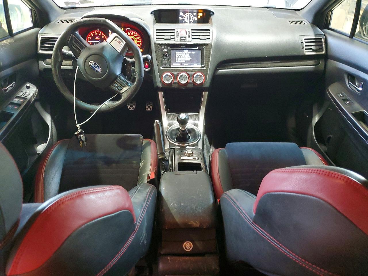 2015 Subaru Wrx Sti Black vin: JF1VA2P64F9815272