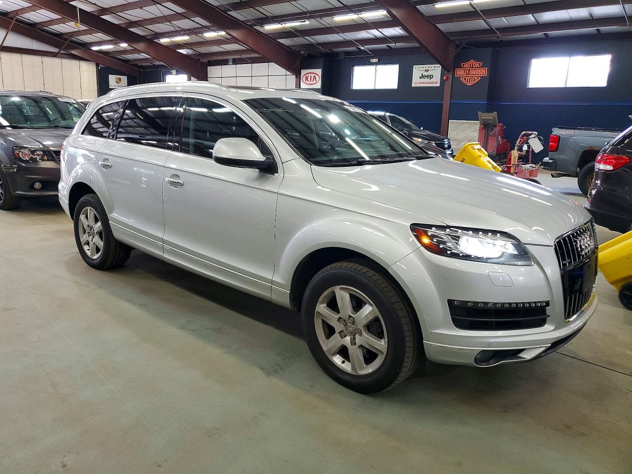 2015 Audi Q7 Premium Plus Silver vin: WA1LGAFE3FD000913