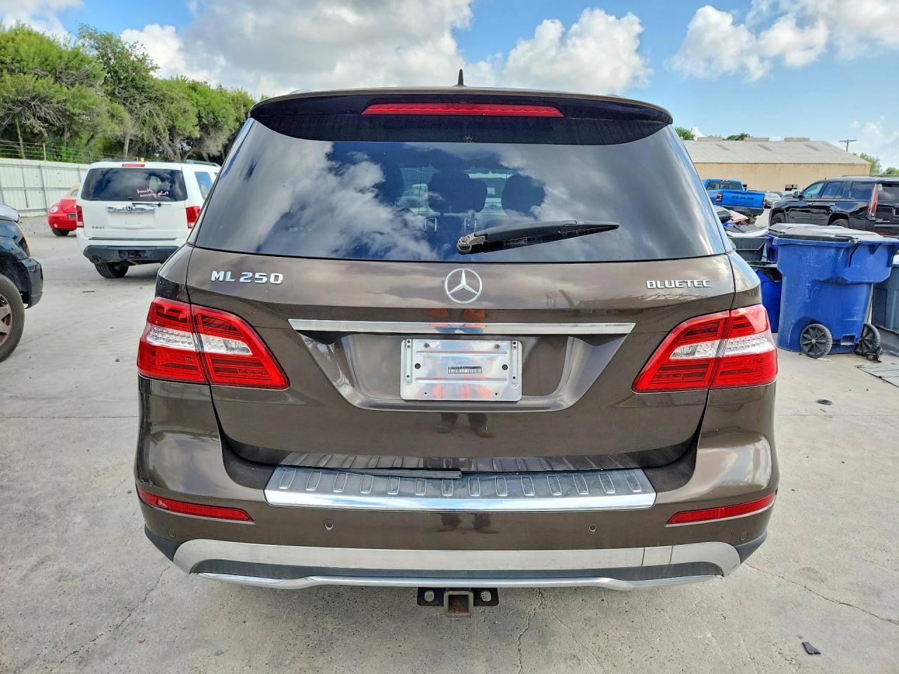 2015 Mercedes-benz Ml 250 Bluetec Tan vin: 4JGDA0EB7FA535303
