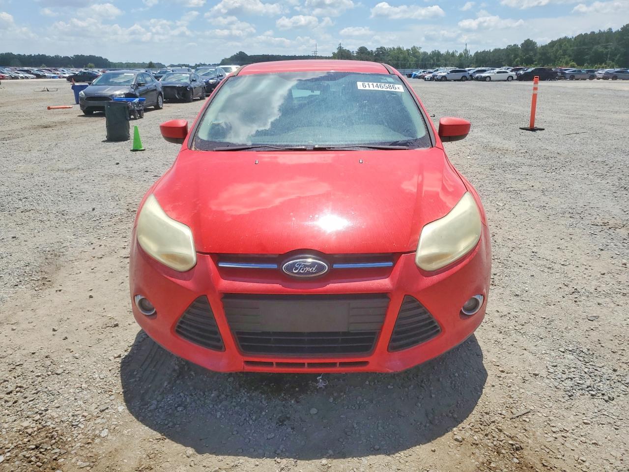 2012 Ford Focus Se Red vin: 1FAHP3K28CL327513