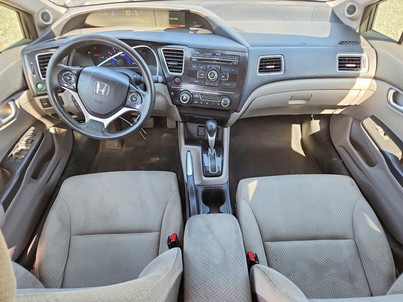 2013 Honda Civic Hybrid Серый vin: 19XFB4F26DE000926