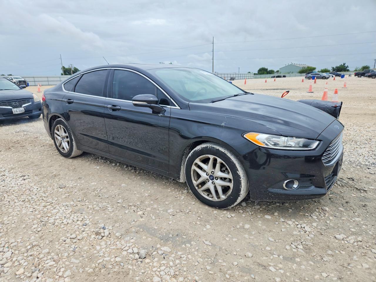 2015 Ford Fusion Se Black vin: 3FA6P0HD1FR161999