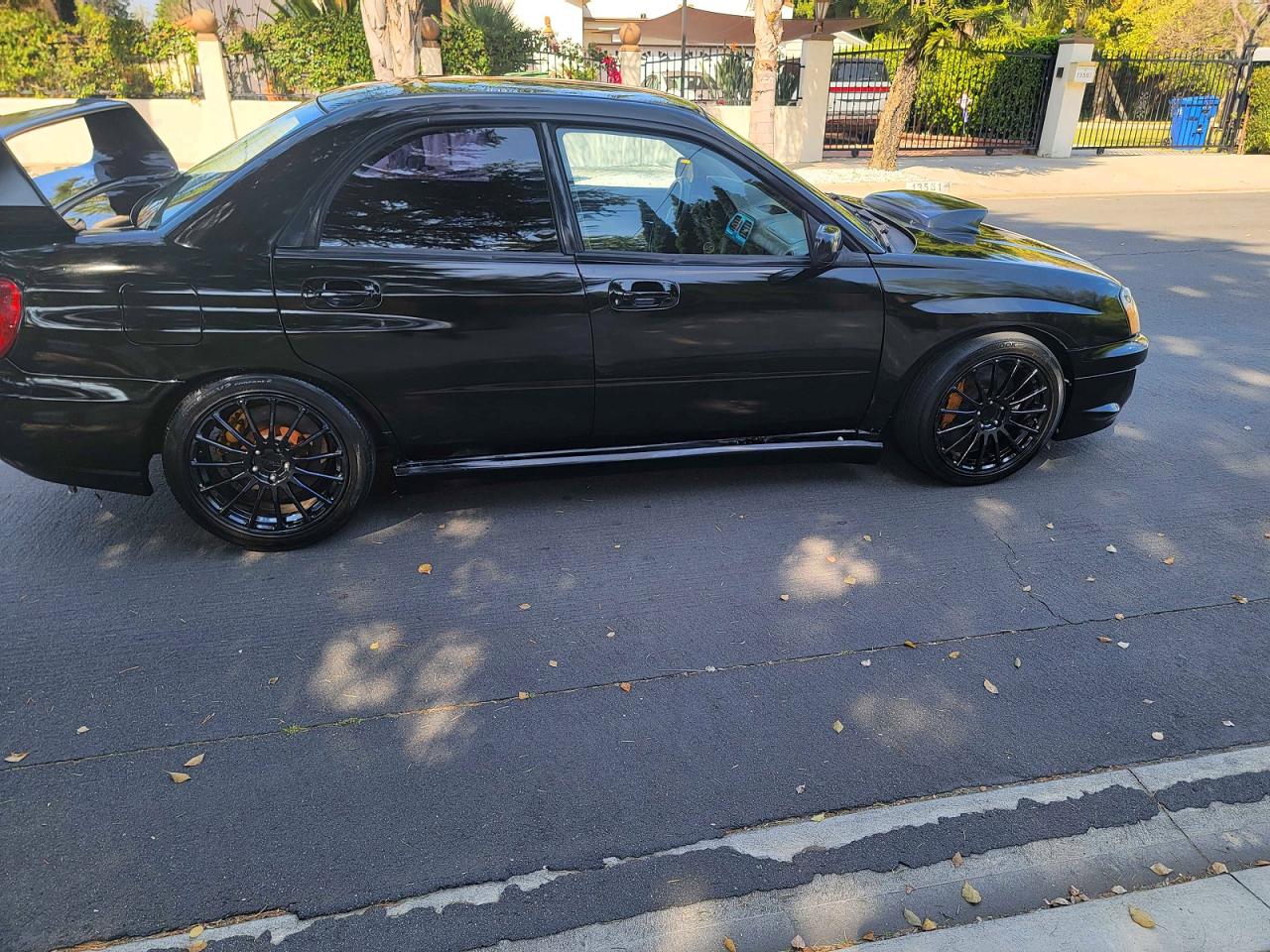 2004 Subaru Impreza Wrx Sti Black vin: JF1GD70694L521776