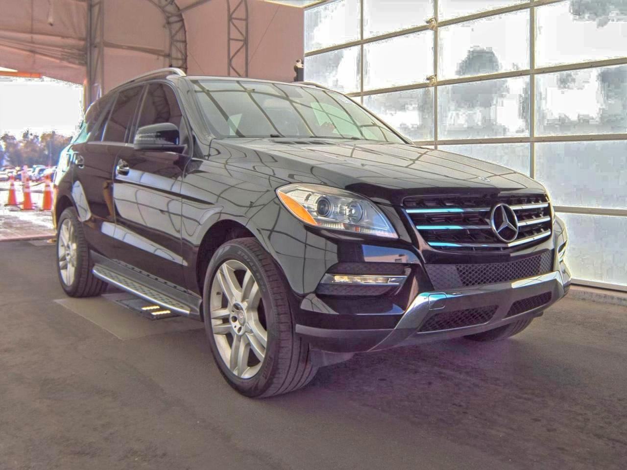 2013 Mercedes-benz Ml 350 Black vin: 4JGDA5JB6DA255579