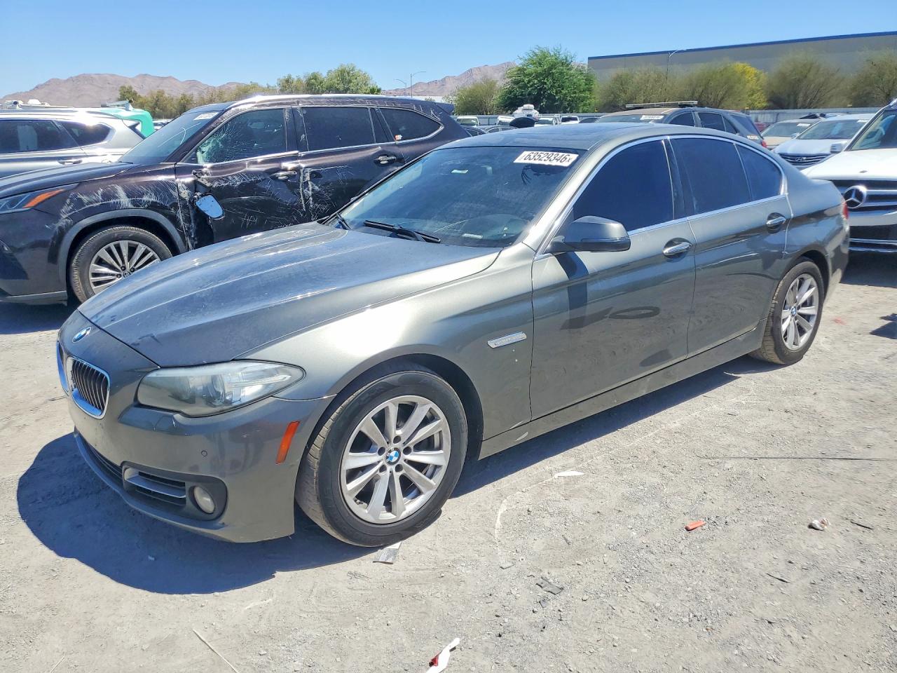 2015 Bmw 528 I Charcoal vin: WBA5A5C57FD515423