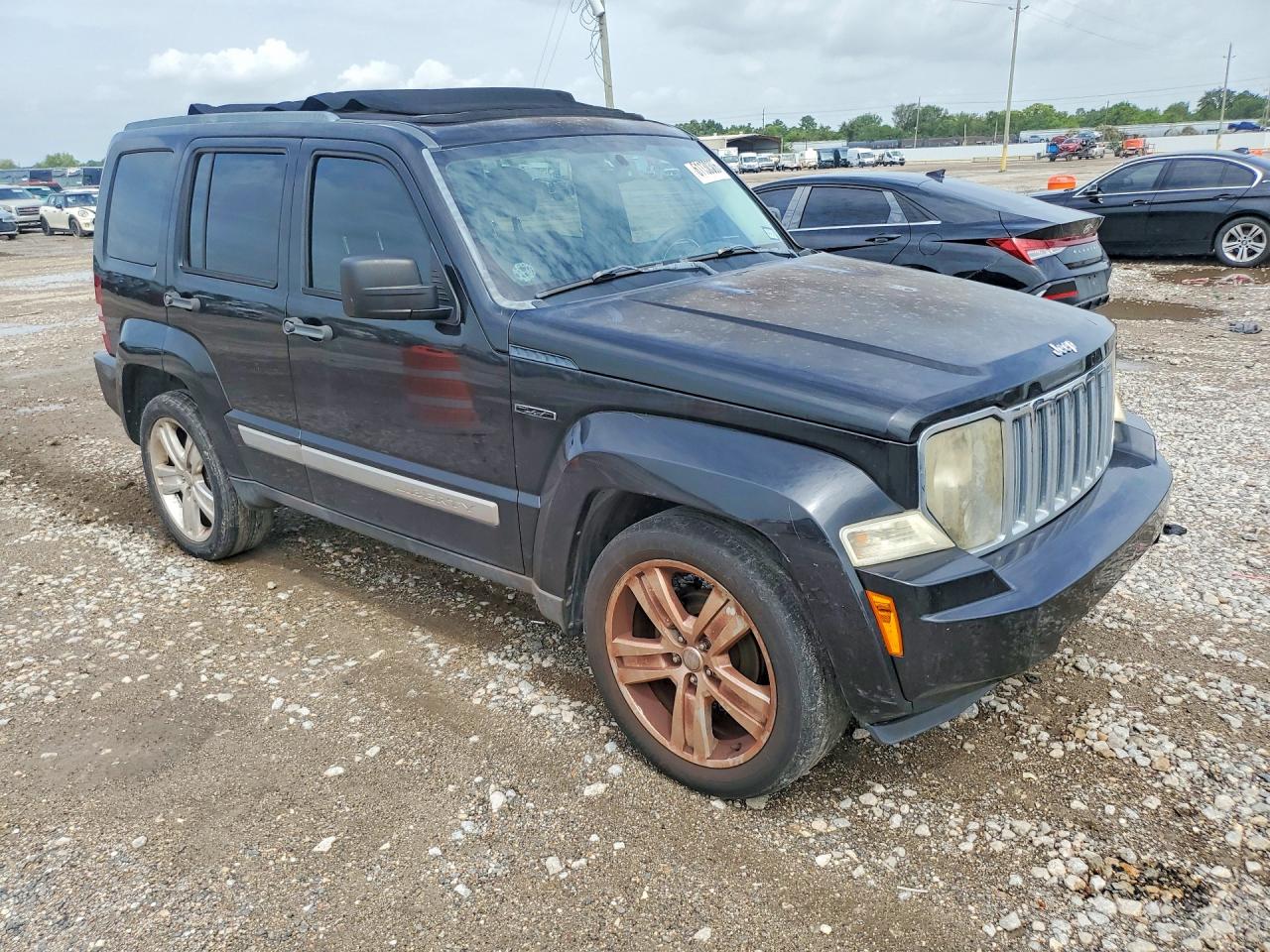 2012 Jeep Liberty Jet Черный vin: 1C4PJMFK0CW195966