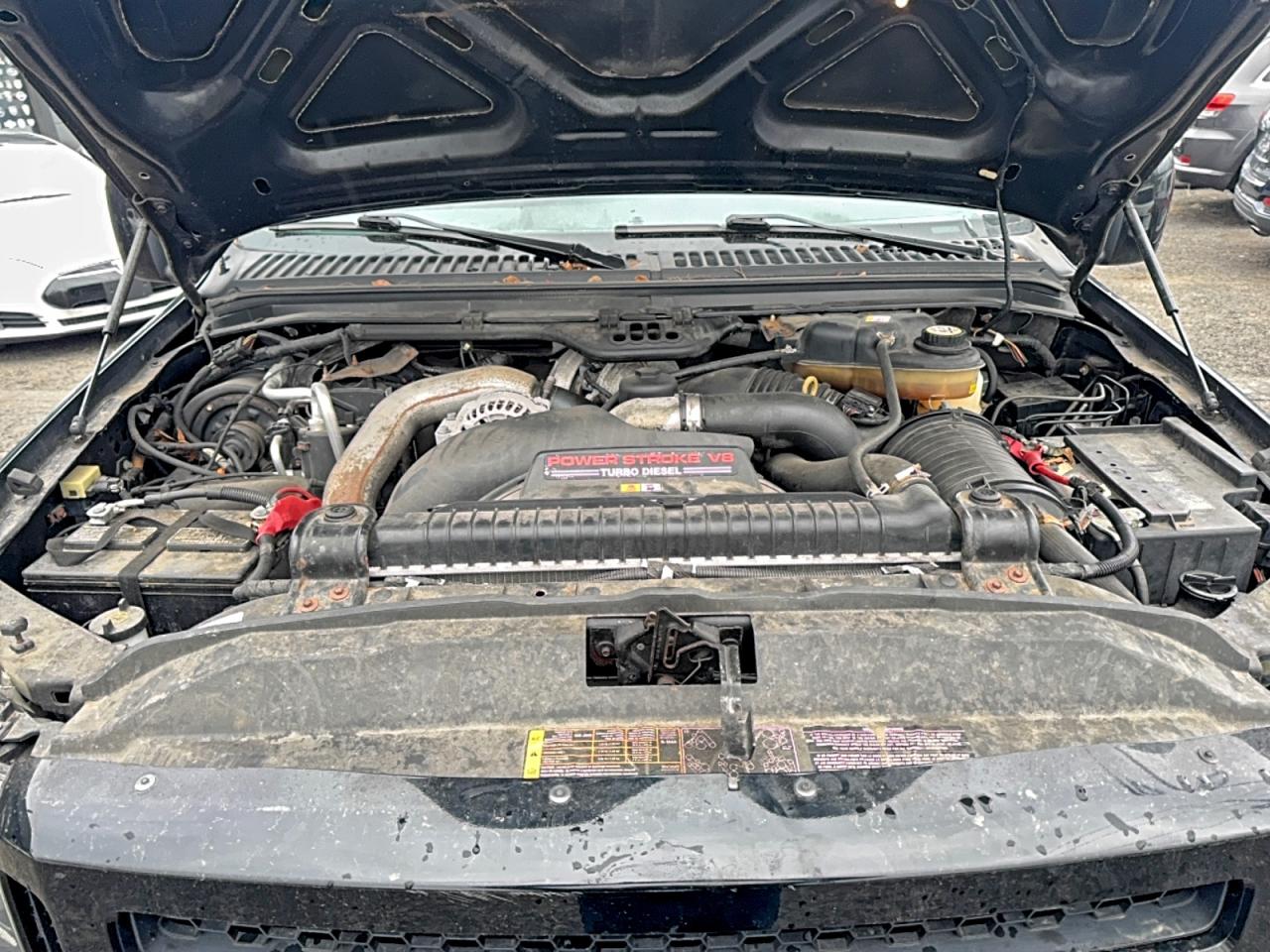 2007 Ford F250 Super Duty Black vin: 1FTSW21P67EA79010