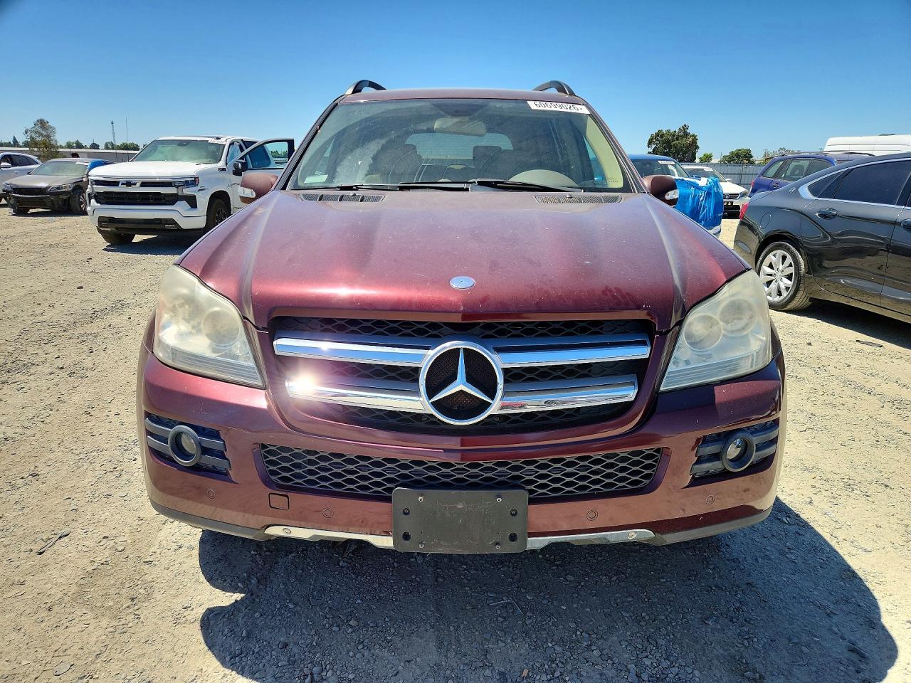2008 Mercedes-benz Gl 450 4matic Burgundy vin: 4JGBF71E28A309688