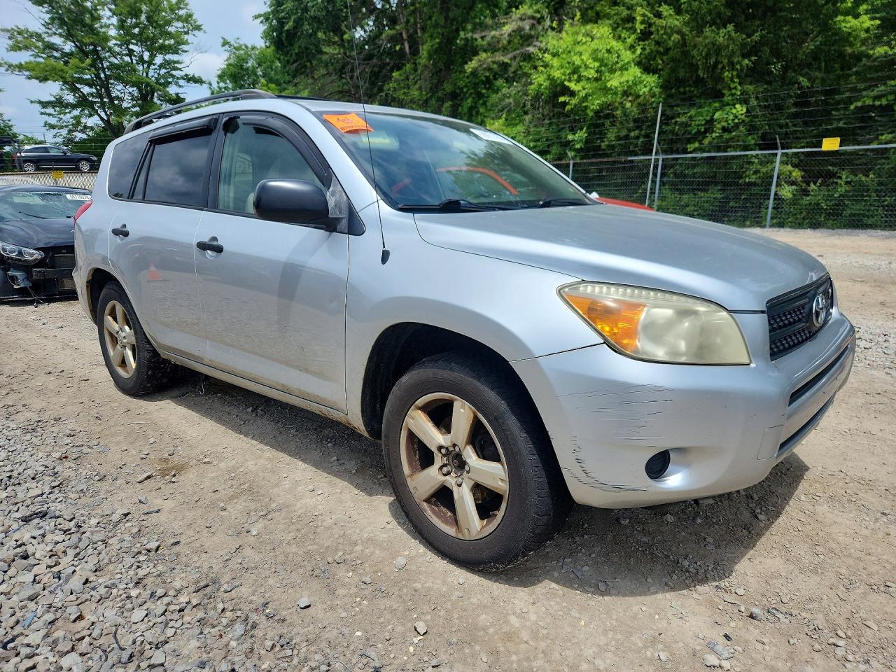 2006 Toyota Rav4 Base Silver vin: JTMZK33V566000012