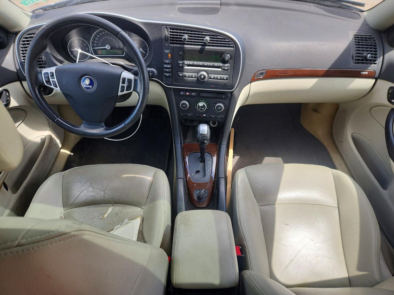 2008 Saab 9-3 2.0t Синий vin: YS3FB59Y981107234