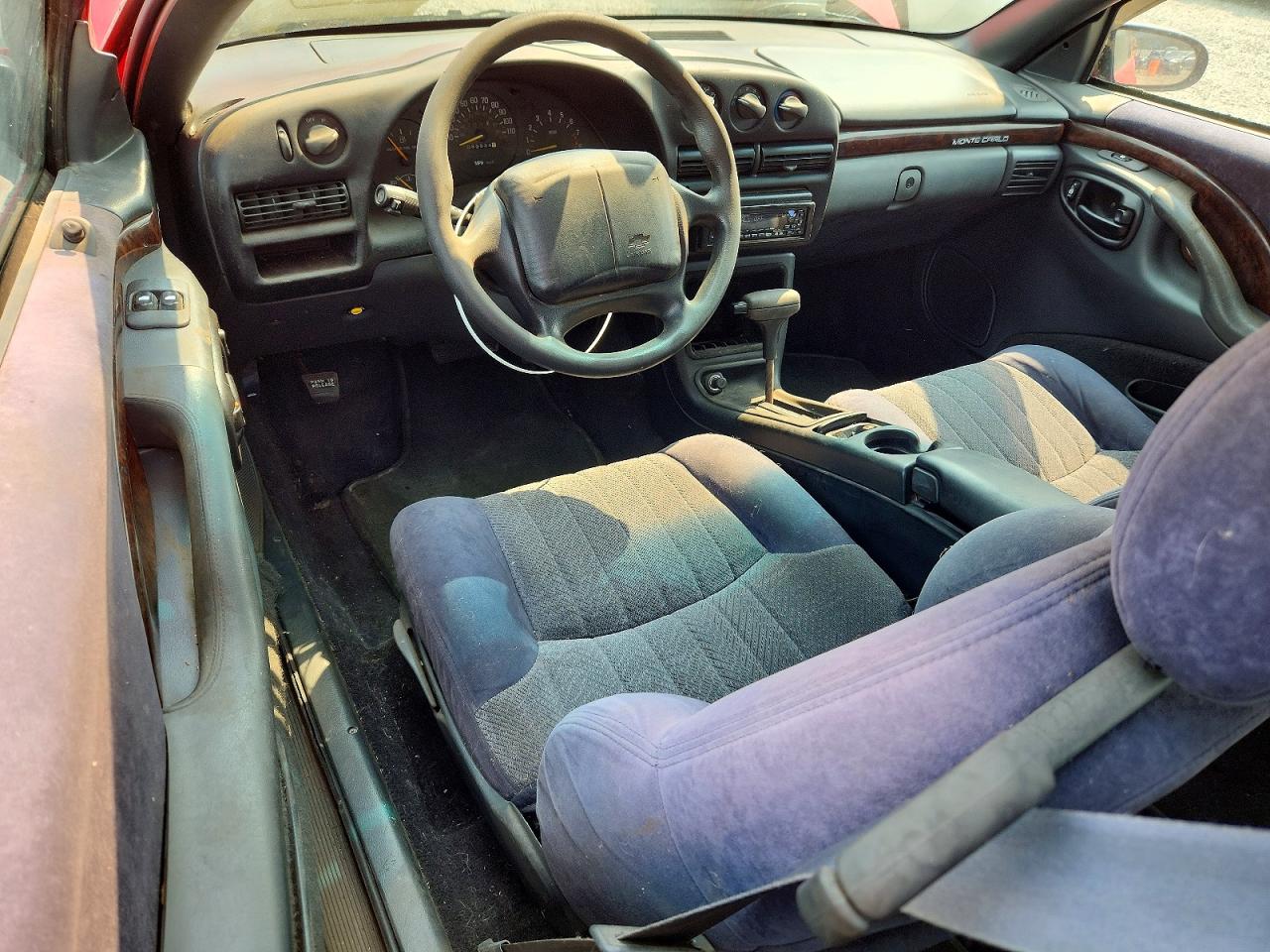 1995 Chevrolet Monte Carlo Z34 Red vin: 2G1WX12X3S9289995
