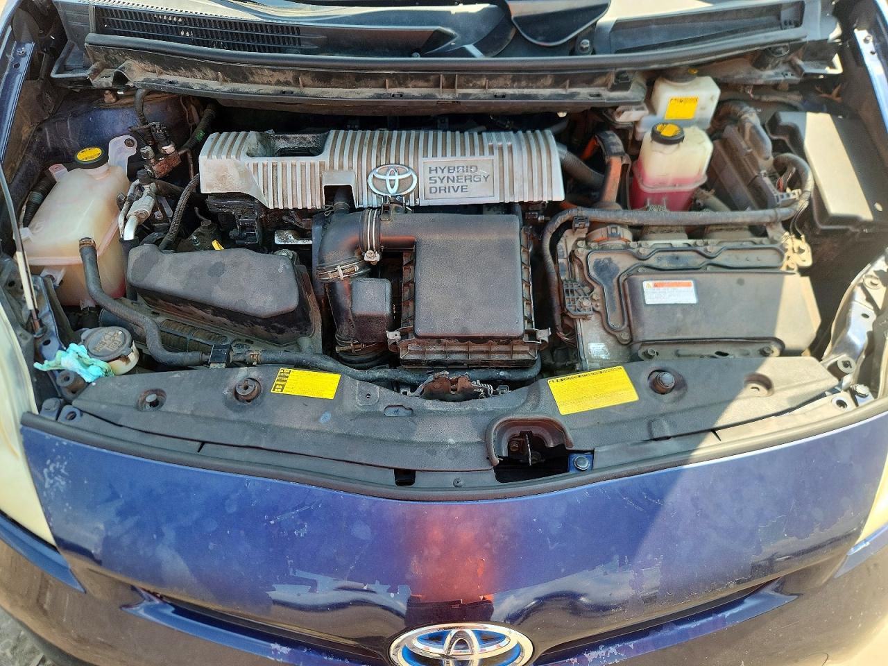 2013 Toyota Prius Two Blue vin: JTDKN3DU1D1634801