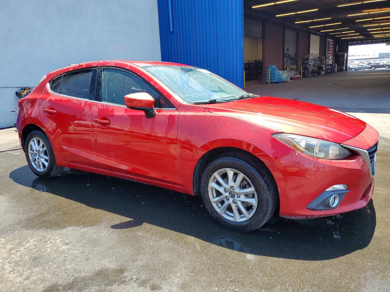 2014 Mazda 3 Grand Touring Red vin: JM1BM1M71E1210134