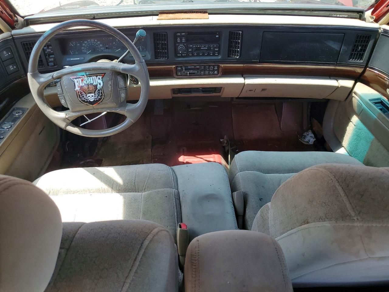 1997 Buick Lesabre Custom Maroon vin: 1G4HP52K6VH482696