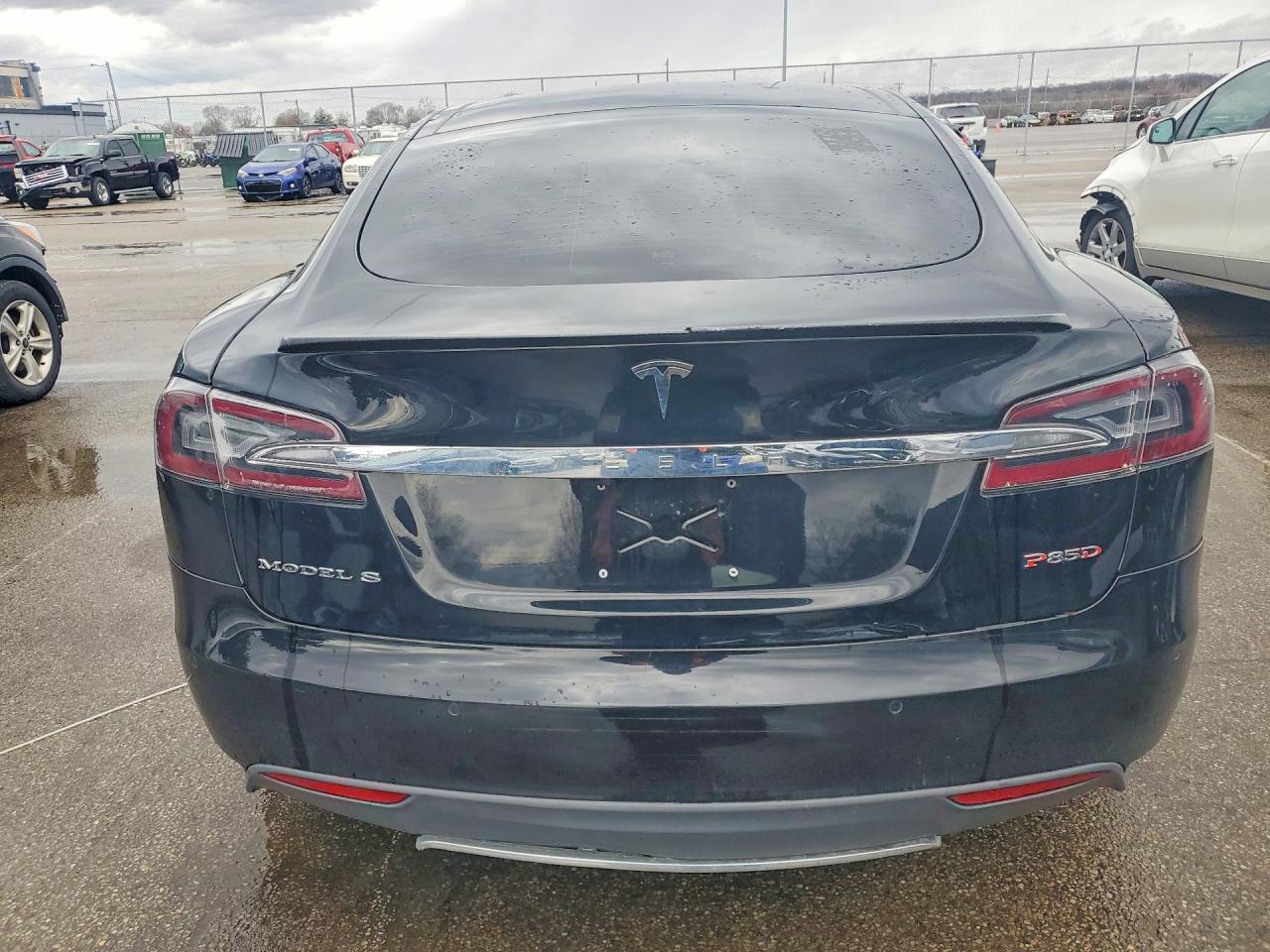 2014 Tesla Model S Black vin: 5YJSA1H20EFP66661