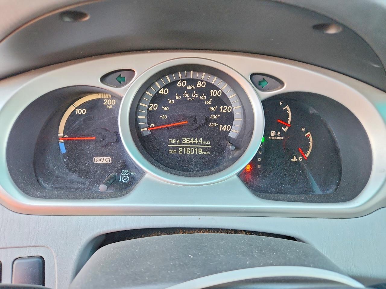 2006 Toyota Highlander Hybrid Blue vin: JTEEW21A960004768
