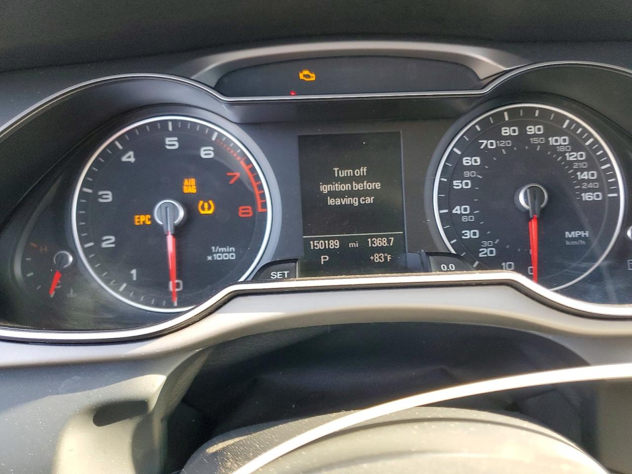 2013 Audi A4 Premium Plus Black vin: WAUEFAFL5DN016096