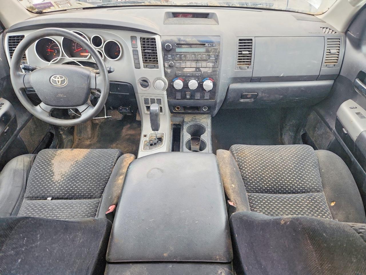 2008 Toyota Tundra Sr5 Серебряный vin: 5TFBV54118X069633
