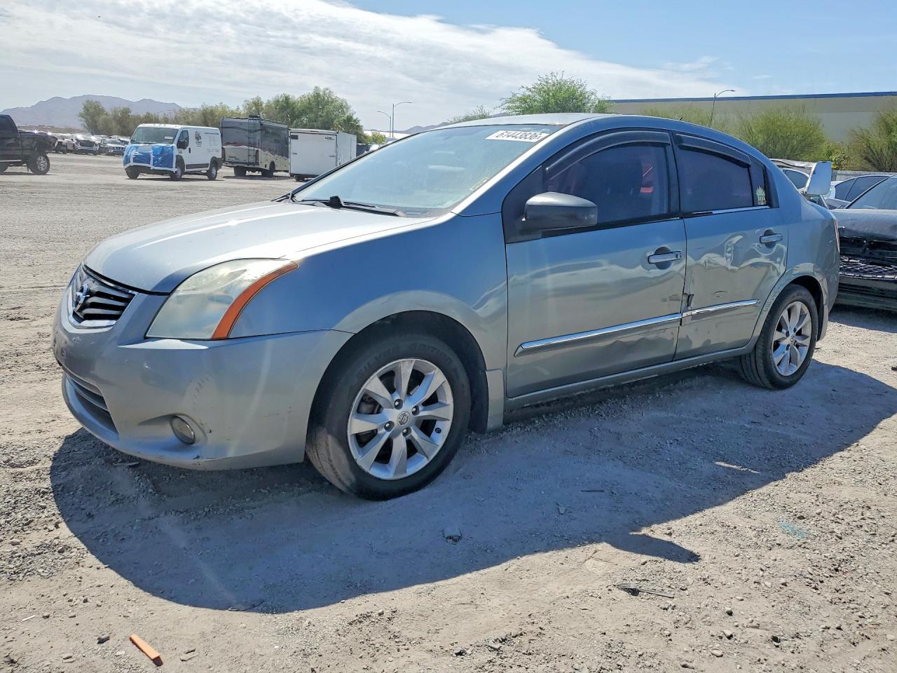 2012 Nissan Sentra 2.0 Silver vin: 3N1AB6AP8CL647561