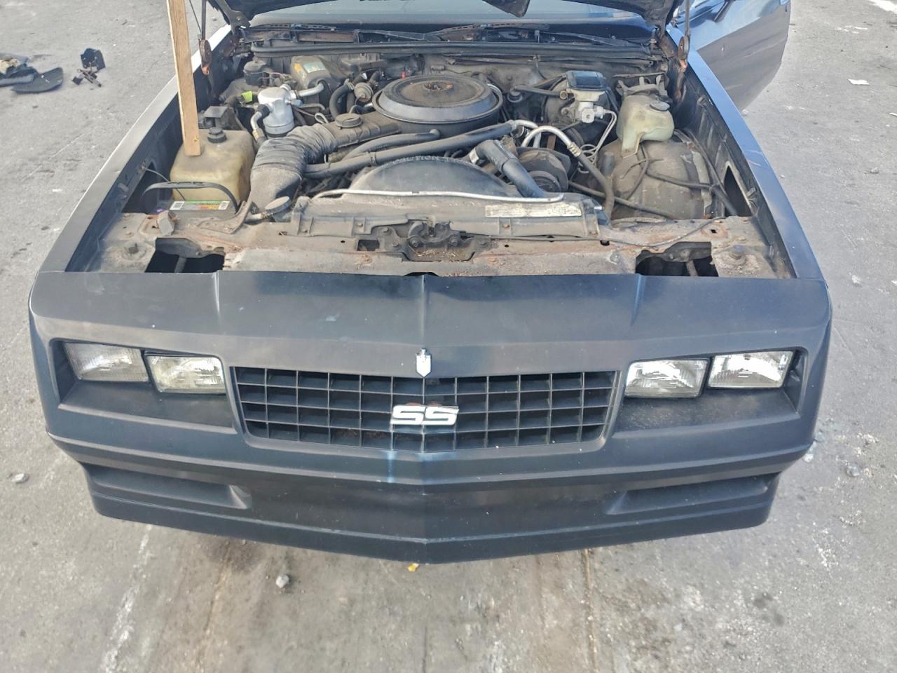 1985 Chevrolet Monte Carlo Черный vin: 1G1GZ37G5FR188004