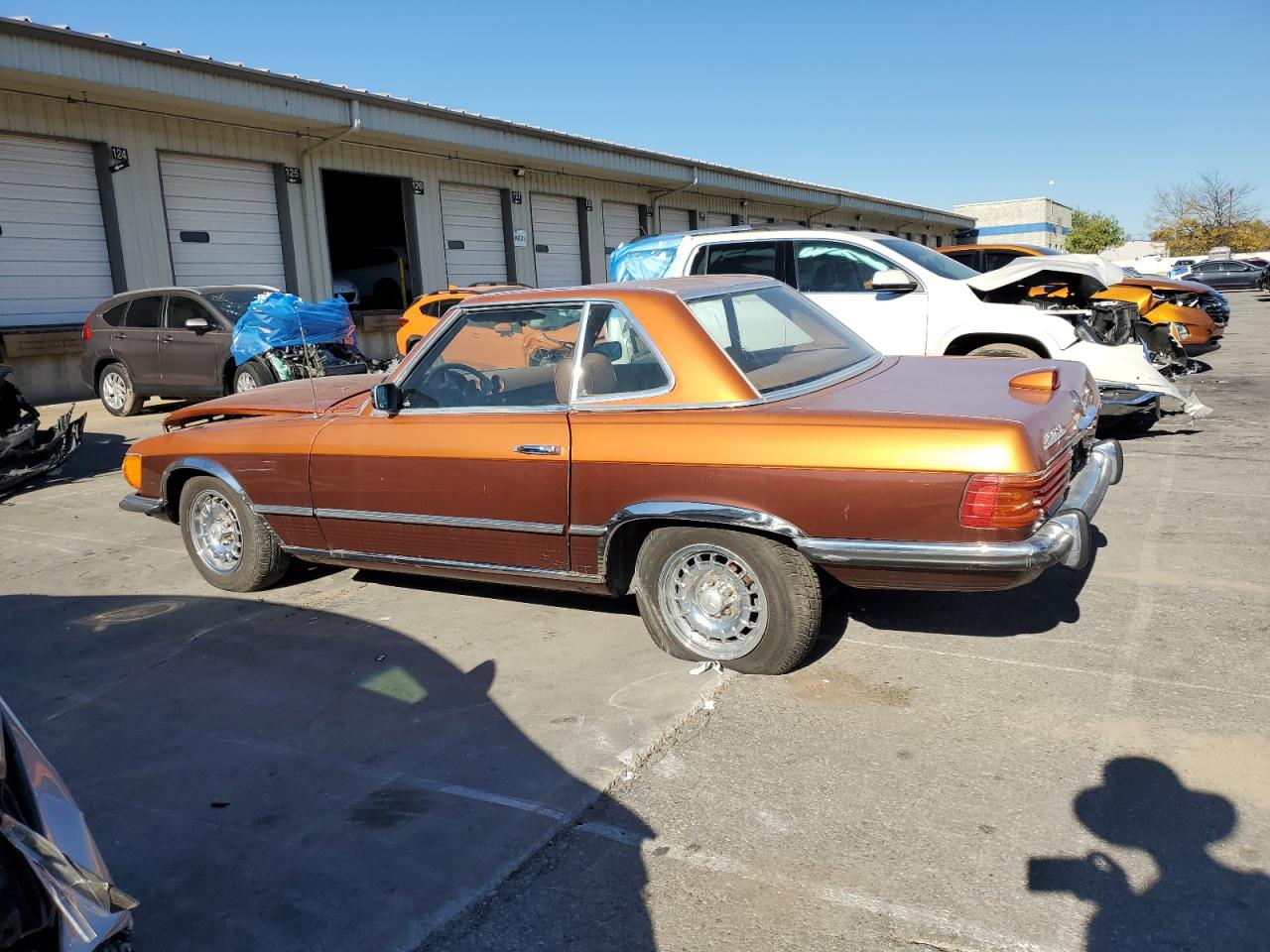 1972 Mercedes Benz Sl 450 Orange vin: 00010704412004523