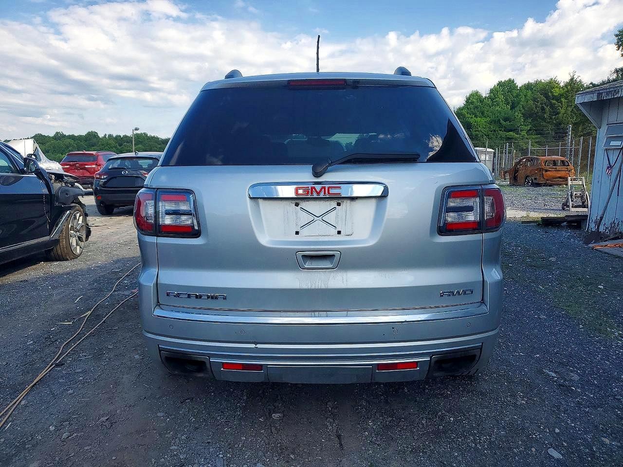 2013 Gmc Acadia Denali Silver vin: 1GKKVTKD2DJ117322