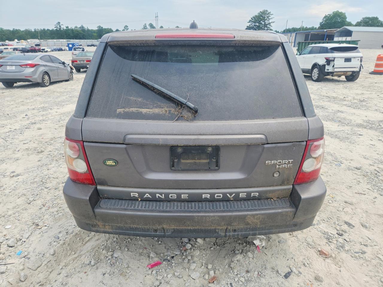 2006 Land Rover Range Rover Sport Hse Gray vin: SALSF25496A932305