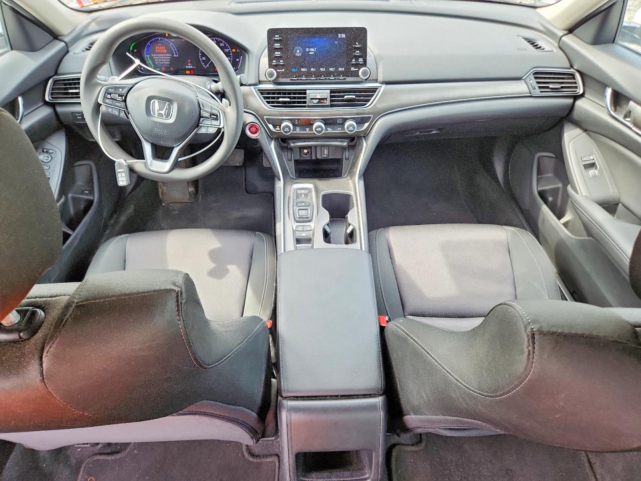 2020 Honda Accord Hybrid White vin: 1HGCV3F10LA002170