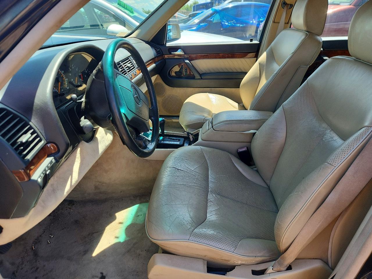 1994 Mercedes-benz S 500 Черный vin: WDBGA51E4RA167308