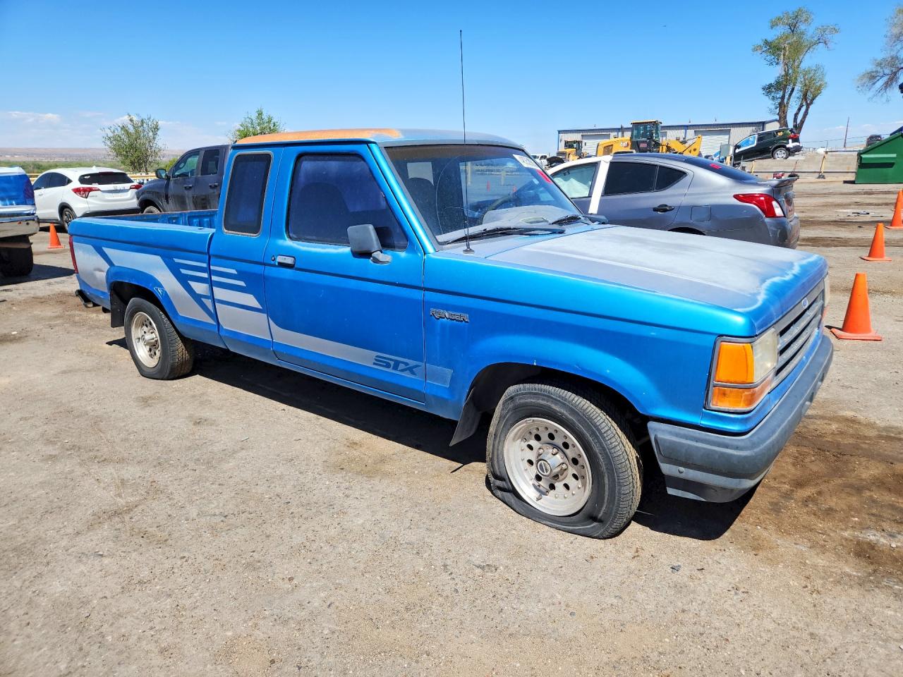 1992 Ford Ranger Blue vin: 1FTCR14U0NPA30572
