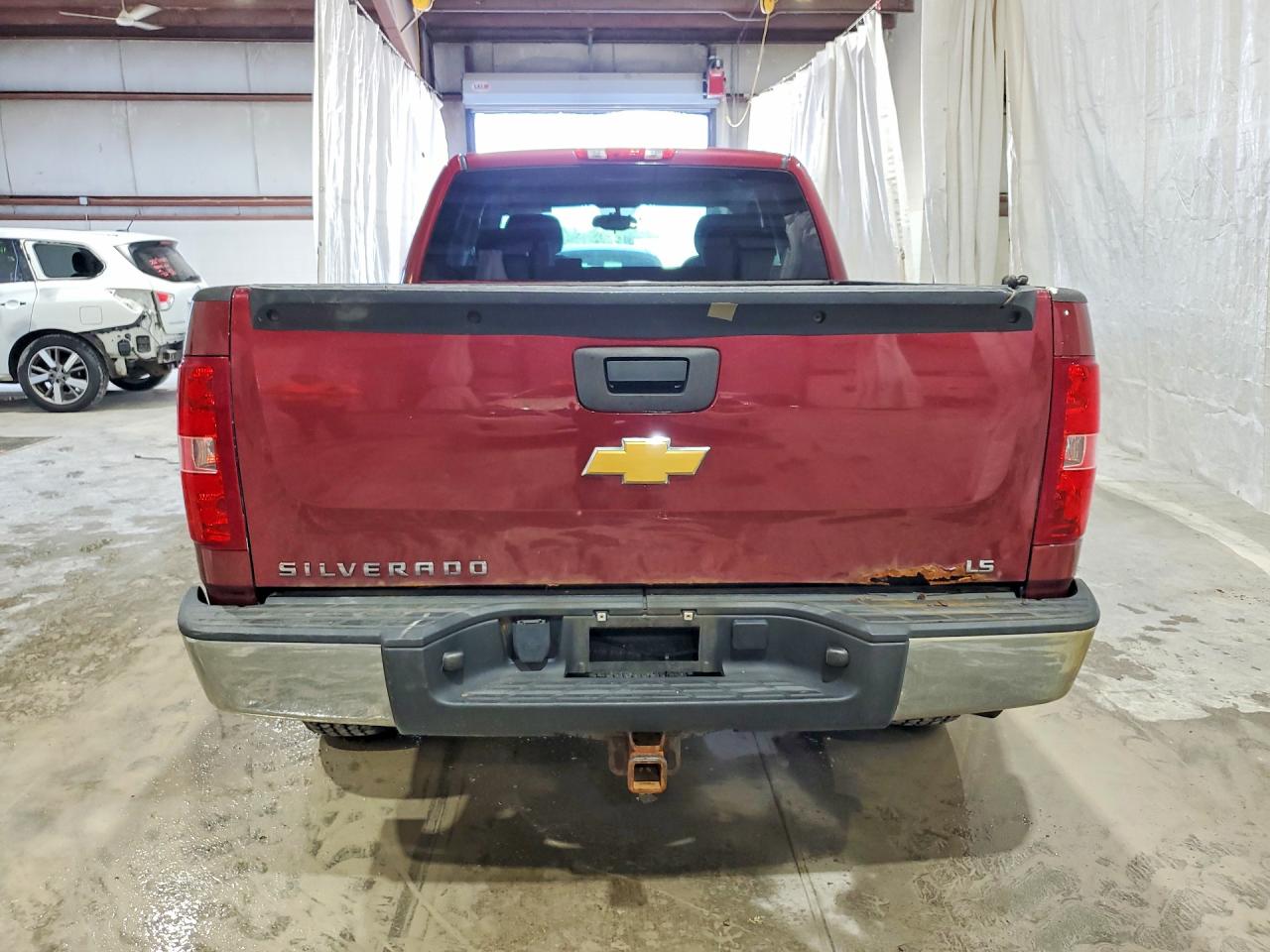 2013 Chevrolet Silverado K1500 Ls Red vin: 1GCRKREA6DZ169030