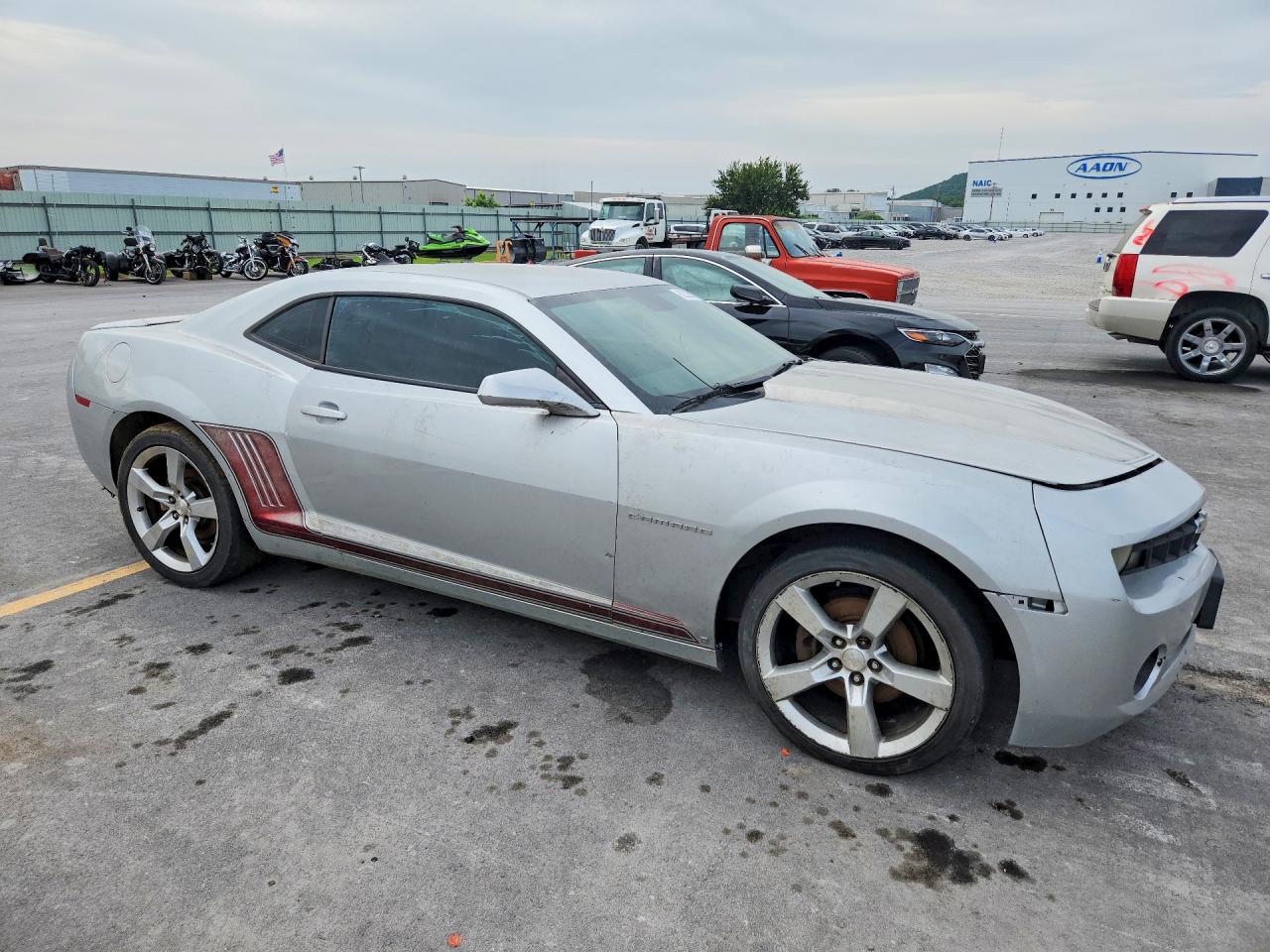 2010 Chevrolet Camaro Lt Silver vin: 2G1FC1EV7A9104044