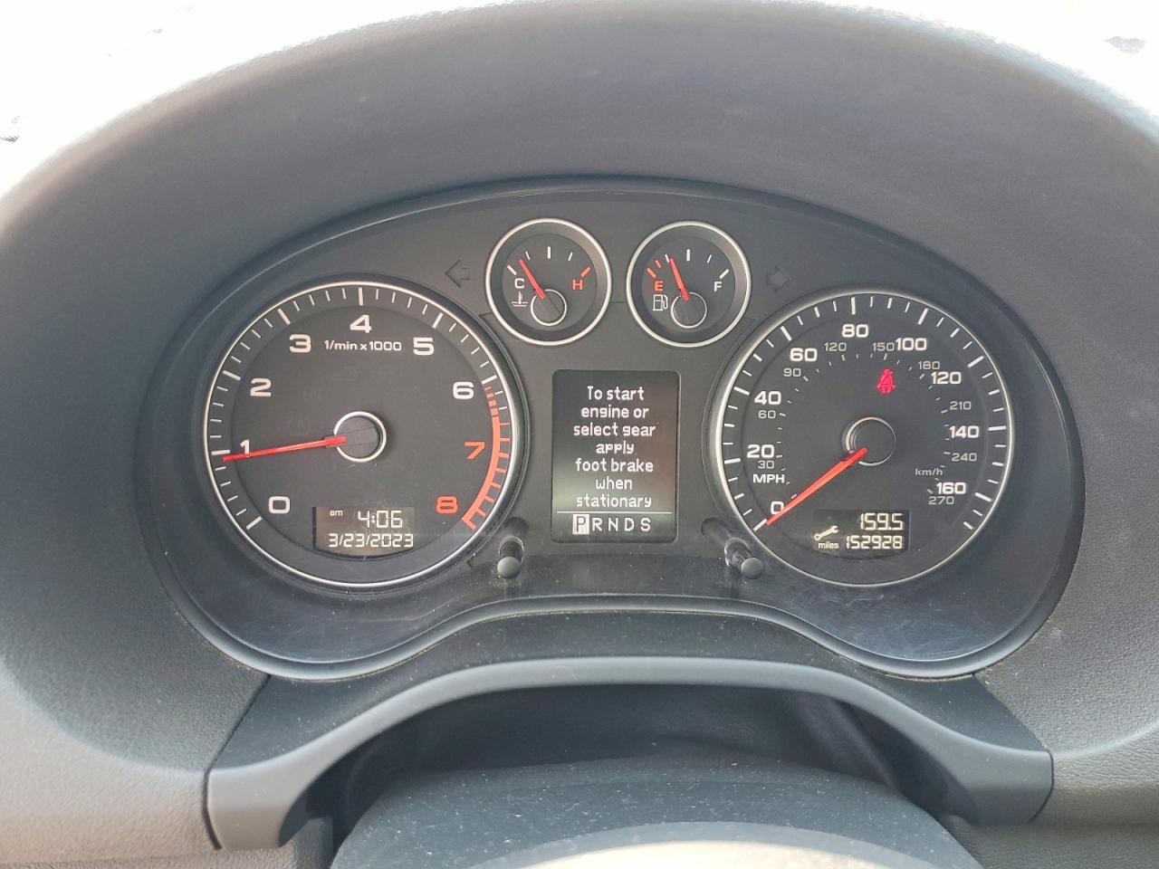 2009 Audi A3 2.0t Quattro Gray vin: WAUKF78P59A113402