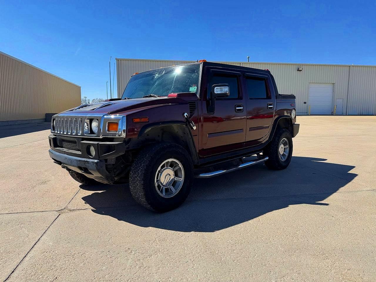 2006 Hummer H2 Sut Темно-бордовый vin: 5GRGN22U46H122381