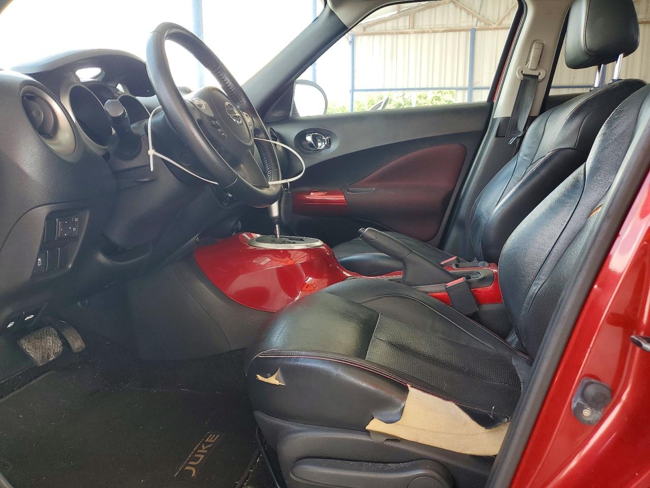 2012 Nissan Juke S Красный vin: JN8AF5MRXCT105161