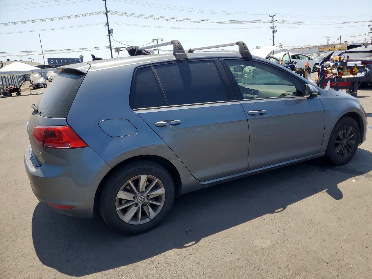 2015 Volkswagen Golf Серый vin: 3VW217AU6FM020286