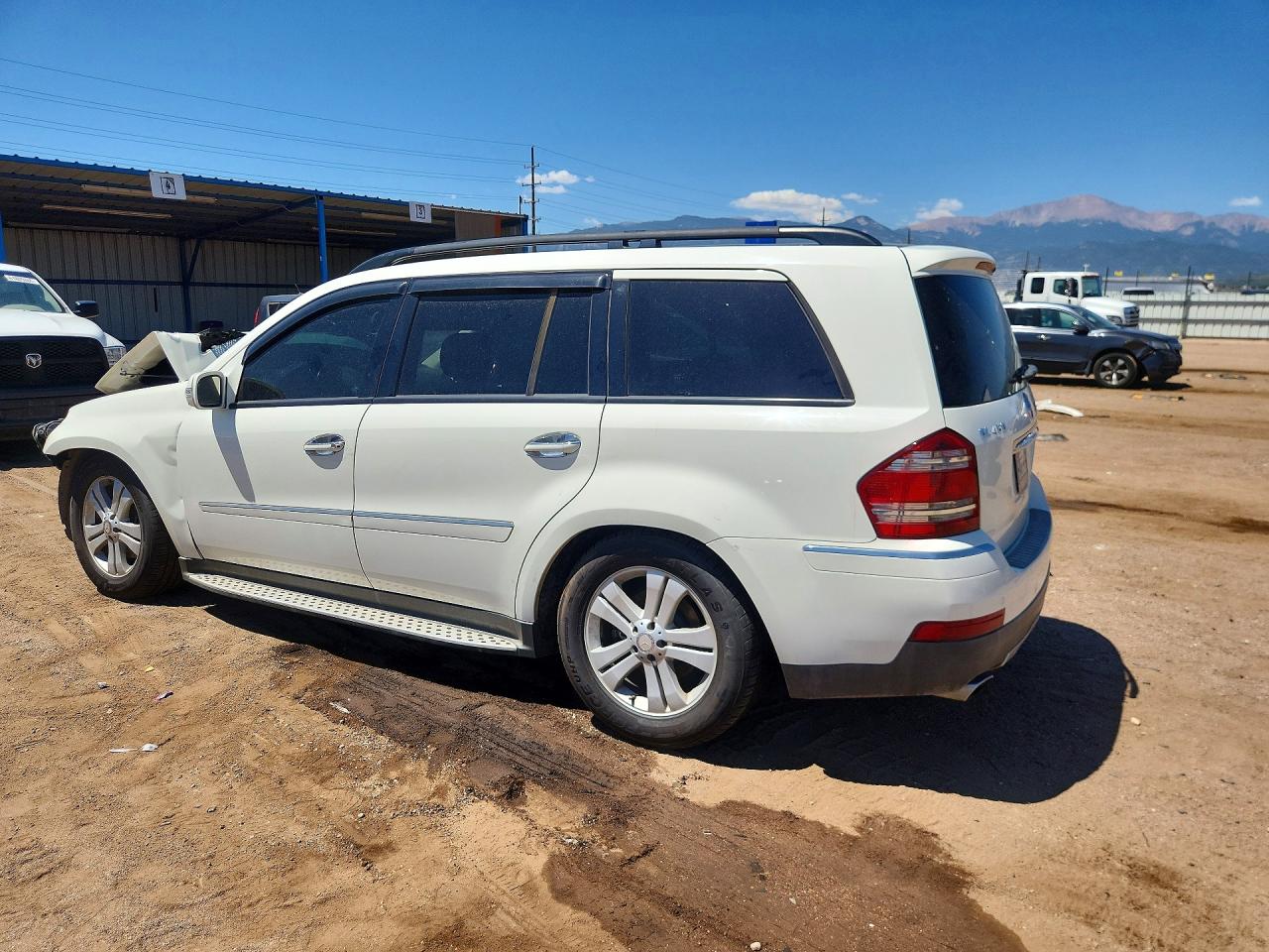 2008 Mercedes-benz Gl 450 4matic White vin: 4JGBF71E48A387342