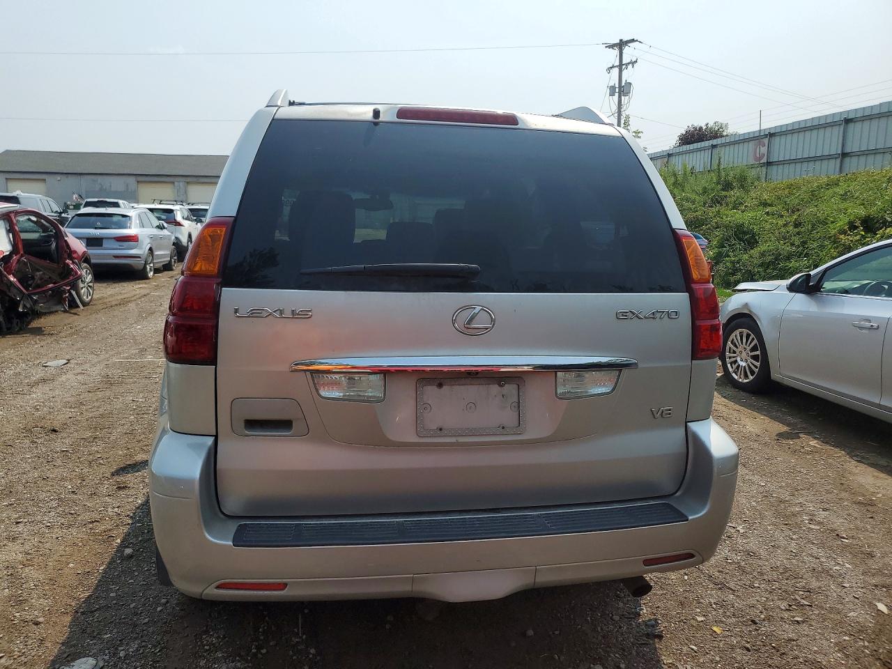 2005 Lexus Gx 470 Silver vin: JTJBT20X650072138