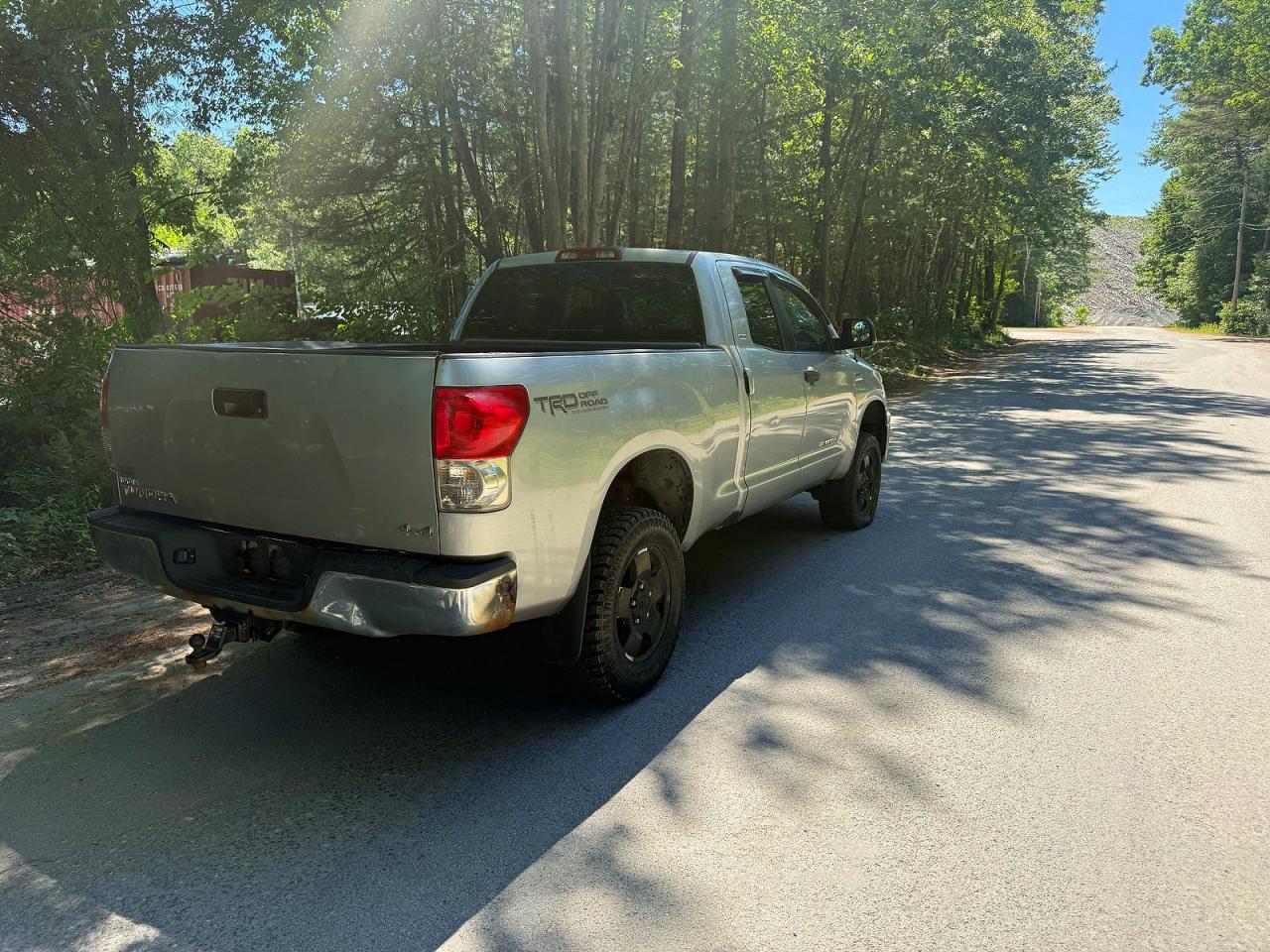 2007 Toyota Tundra Double Cab Sr5 Серебряный vin: 5TBBV54177S485991