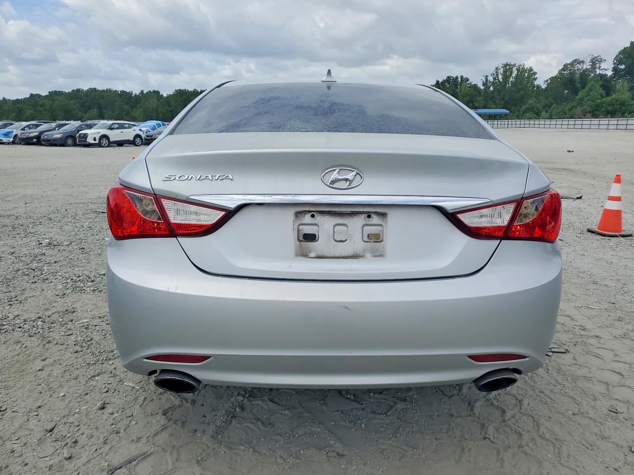 2013 Hyundai Sonata Se Silver vin: 5NPEC4AC8DH708745