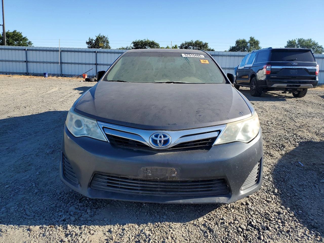 2013 Toyota Camry Hybrid Le Gray vin: 4T1BD1FK2DU096445