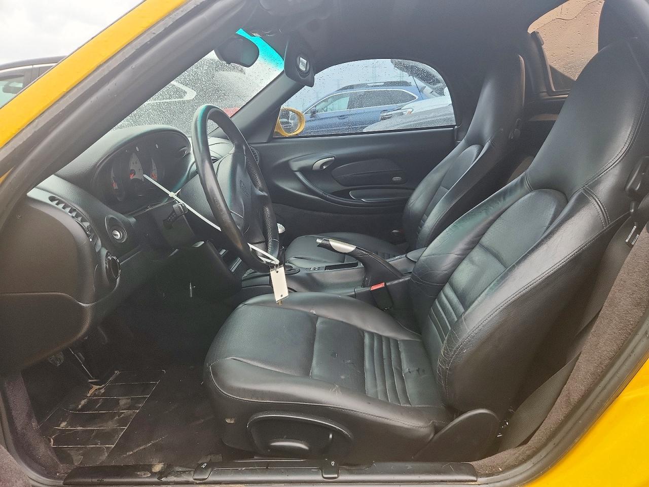 2000 Porsche Boxster Yellow vin: WP0CA2981YS620502