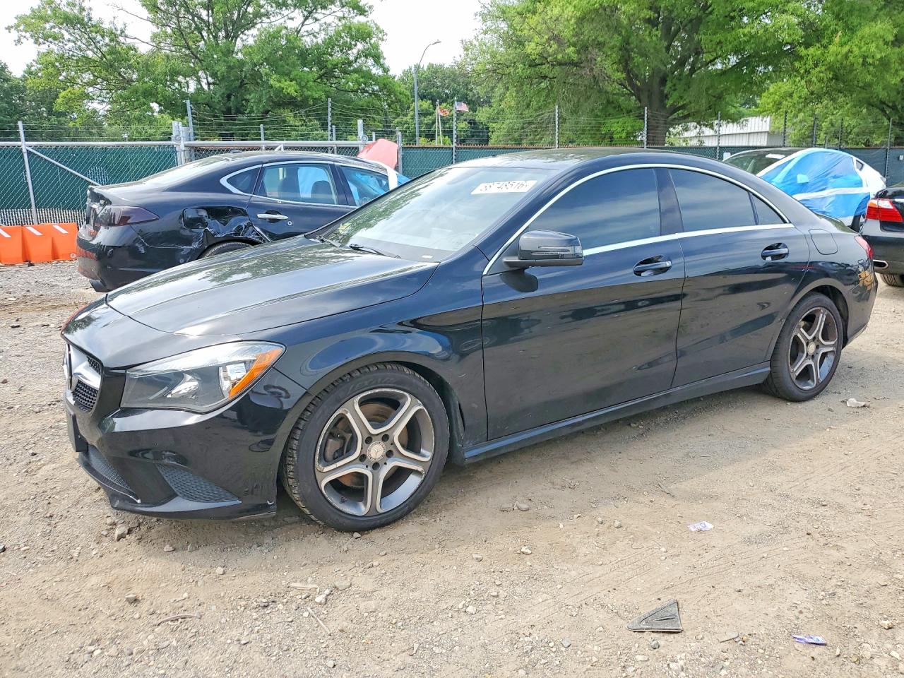 2014 Mercedes-benz Cla 250 4matic Black vin: WDDSJ4GB9EN125583