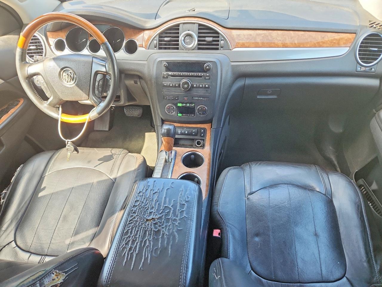 2012 Buick Enclave Black vin: 5GAKRCED4CJ342532
