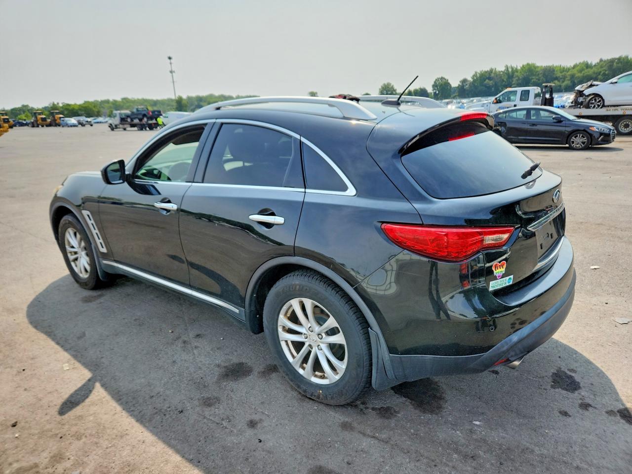 2010 Infiniti Fx35 Base Black vin: JN8AS1MW4AM851803