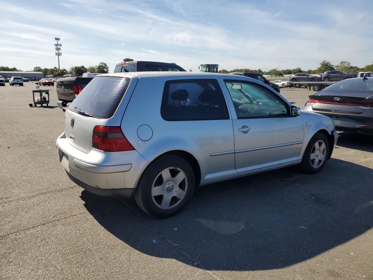 2001 Volkswagen Gti Gls Silver vin: 9BWDD61J614035724