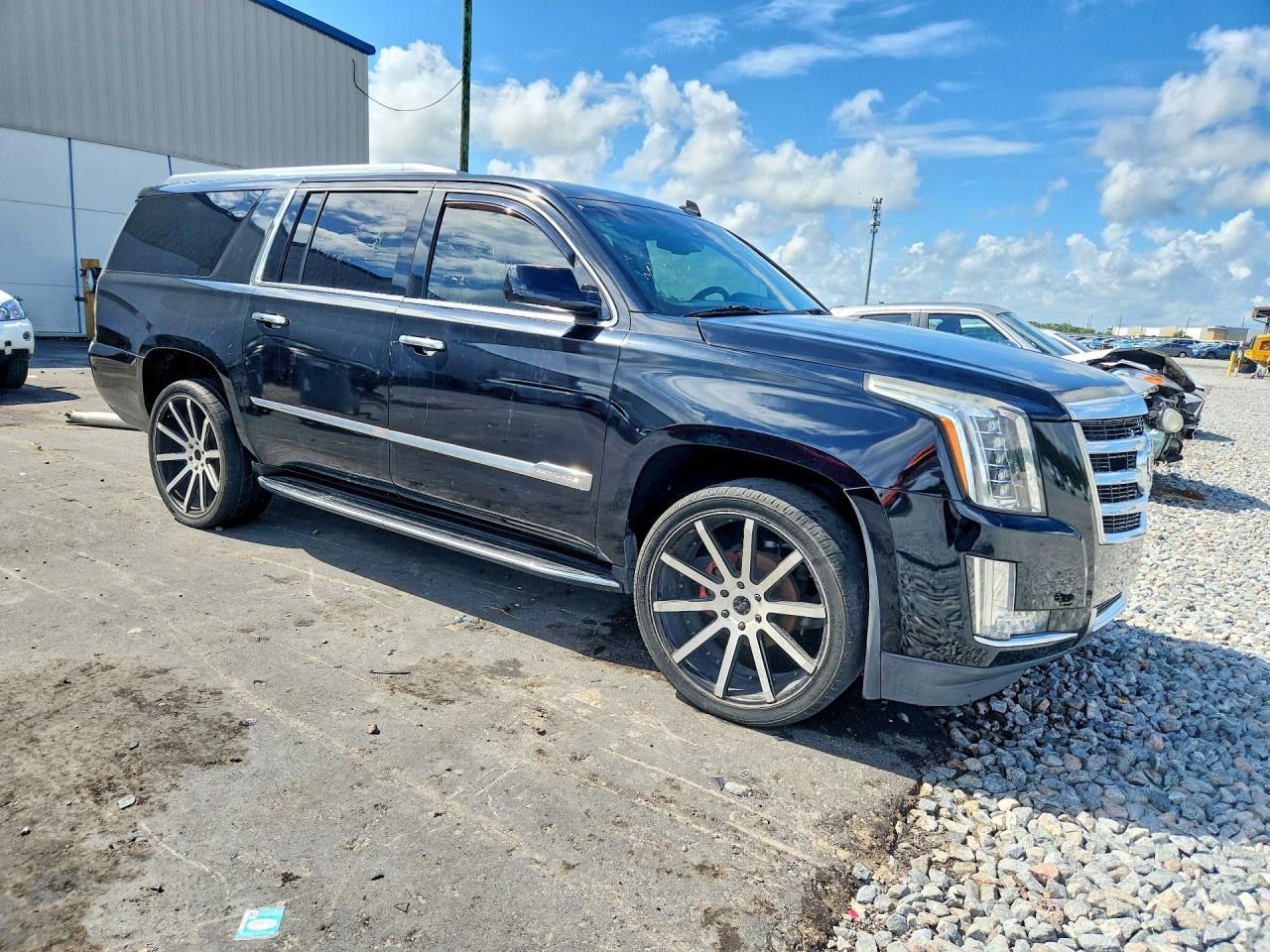 2015 Cadillac Escalade Esv Luxury Black vin: 1GYS3HKJ0FR178879